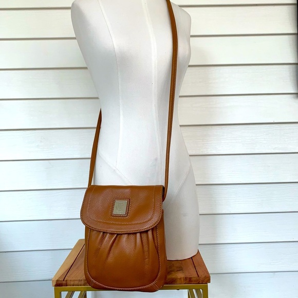 Tinganello 100% Buttery Leather Brown cross Body bag - Picture 7 of 8